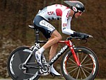 Frank Schleck during the last stage of the Criterium International 2008